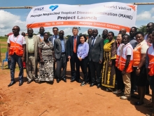 project launch of neglected diseases by World vision and Korea Cooperation Agency
